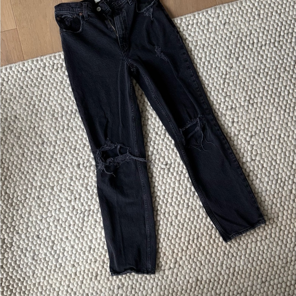 90’s straight ultra high rise